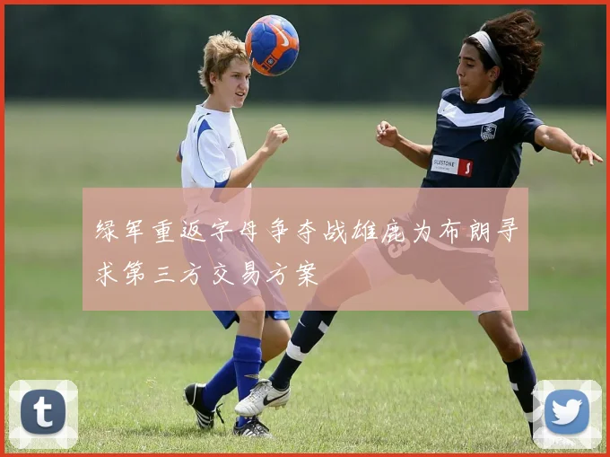 绿军重返字母争夺战雄鹿为布朗寻求第三方交易方案